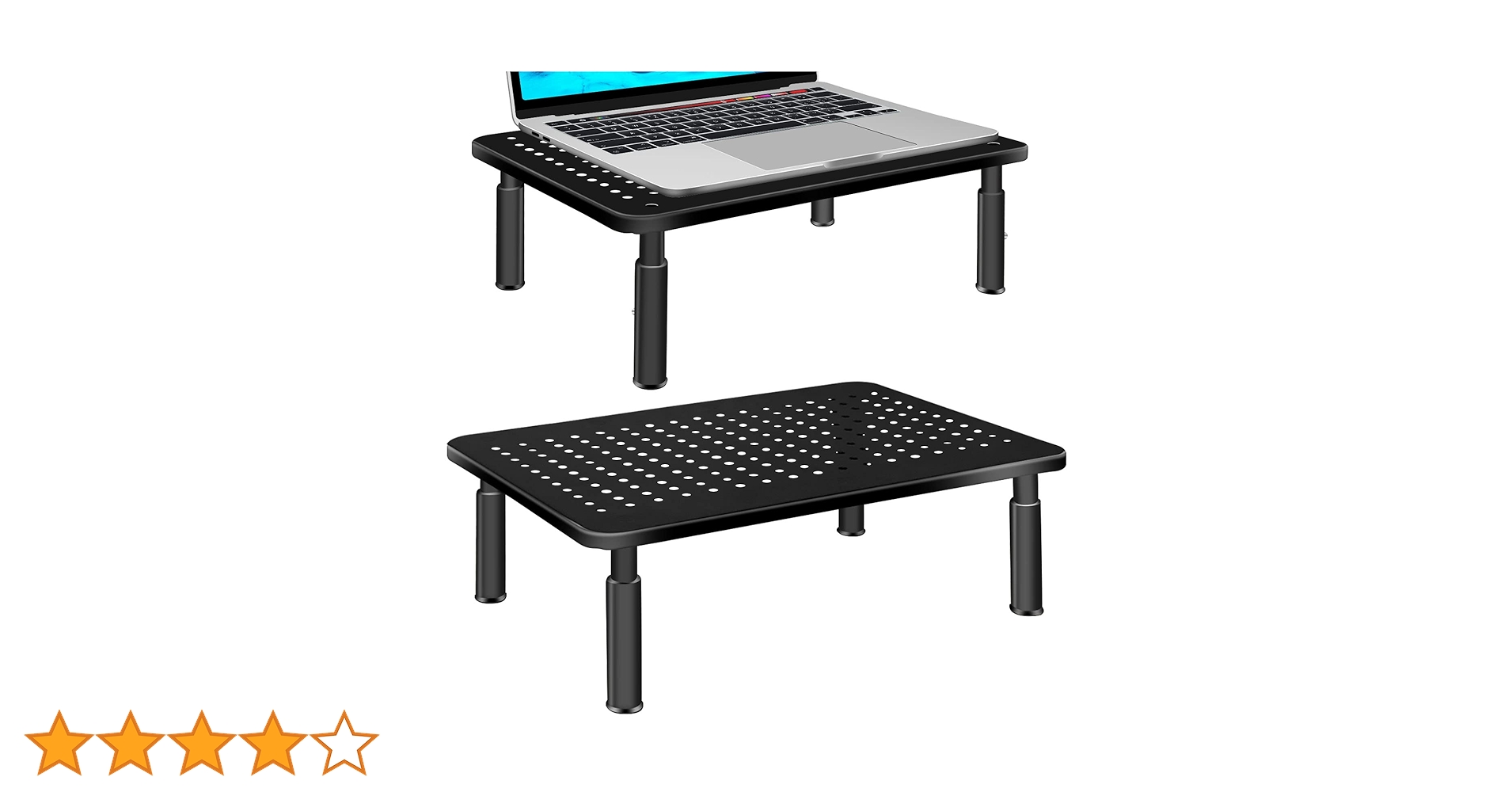 PCスタンド（多機能型 自立式固定台） Amazon.co.jp: モニター台 机上台 モニタースタンド
